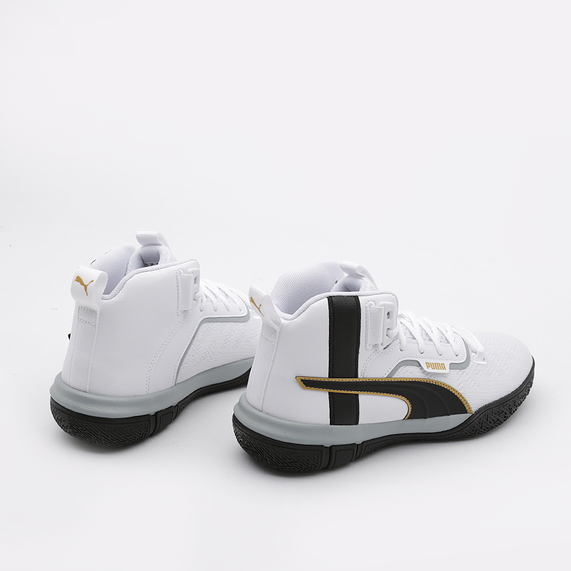 мужские белые баскетбольные кроссовки PUMA Legacy `68 19351201 - цена, описание, фото 4